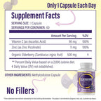 IMYOONITÉ ULTRA CLEAN Black Elderberry Capsules Immune Support - 60 Capsules - image 4