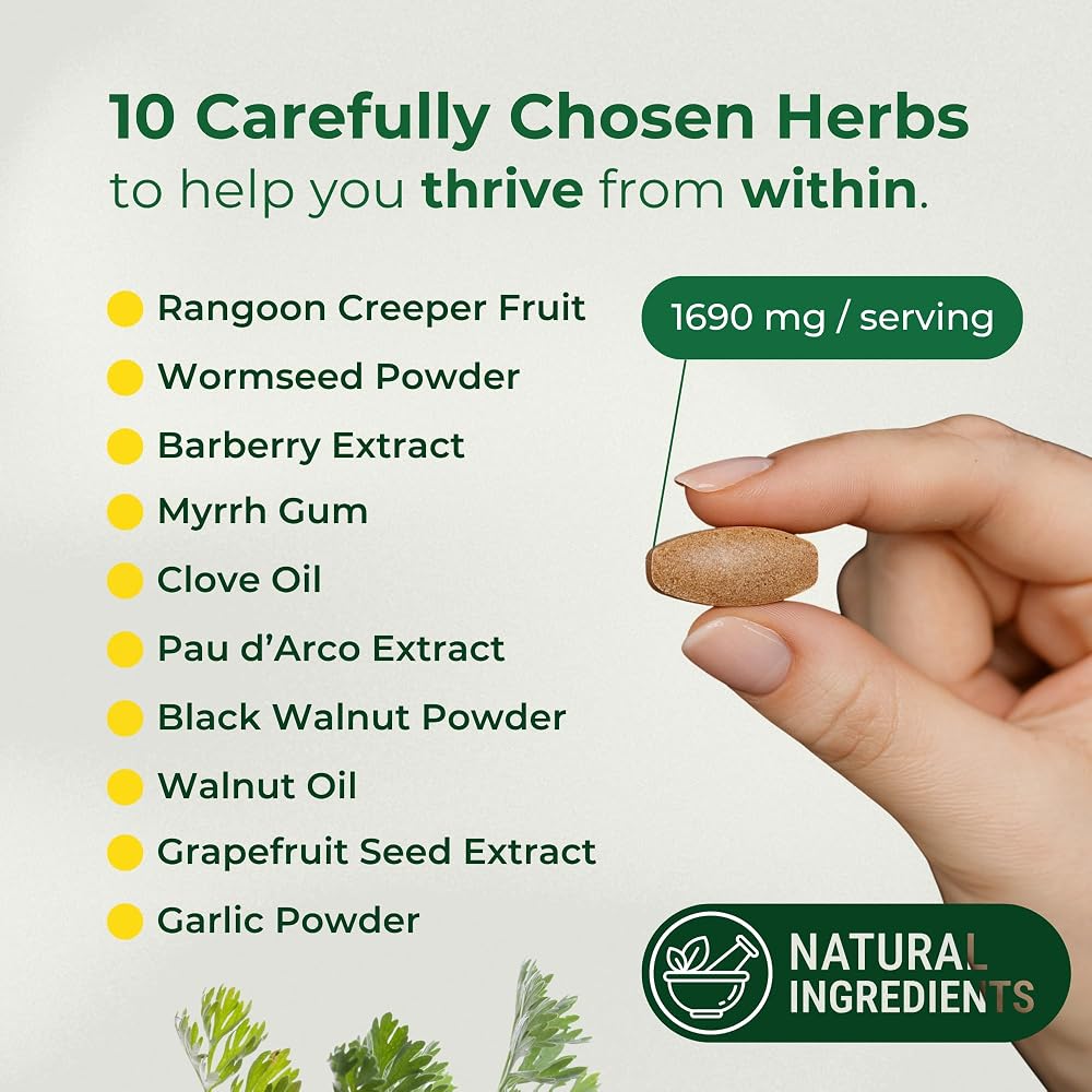 CaliVita ParaProteX Herbal Cleanse 10 Botanicals - 100 Tablets - image 5