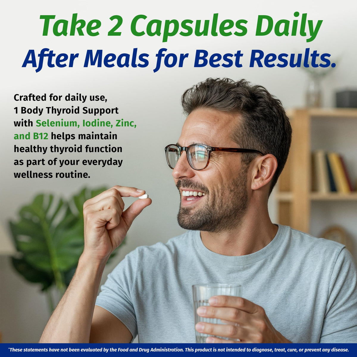 1 Body Thyroid Support Supplement