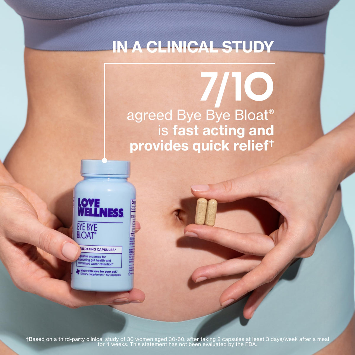 Love Wellness Bye Bye Bloat Digestive Enzymes - 60 Capsules - image 5
