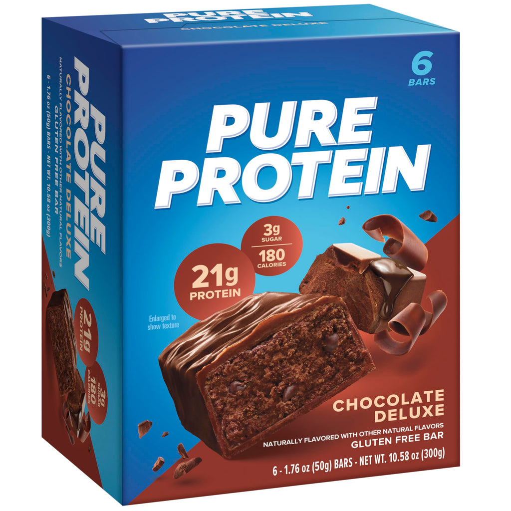 Pure Protein Bars, High Protein, Nutritious Snacks to Support Energy
