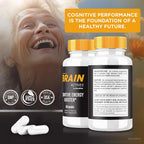 NutraRize Brain Actives Capsules for Focus & Concentration - 180 Capsules - image 6