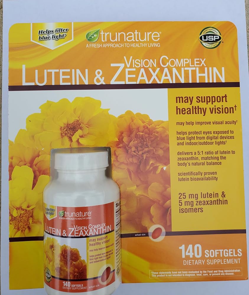 AmeriNutra Inc Tru-Nature Vision Complex Lutein & Zeaxanthin - 140 Softgels