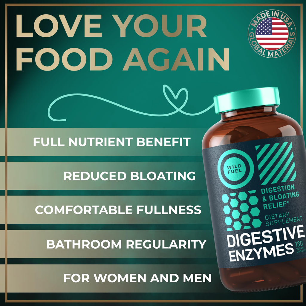 WILD FUEL Digestive Enzymes with Probiotics and Prebiotics Parent