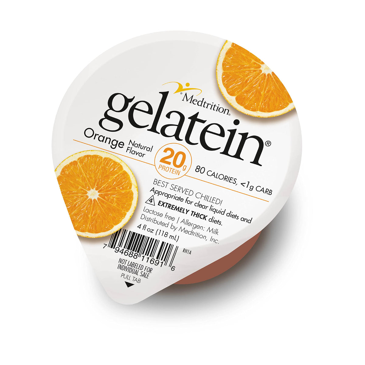 Medtrition Gelatein Orange Protein Gelatin 20g - 12 Pack