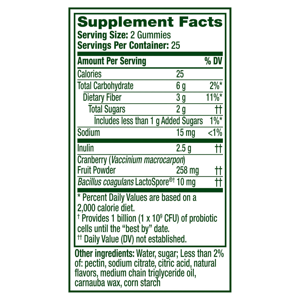 Align Women's Dualbiotic Probiotic Gummies with Cranberry - 50 Gummies - image 6