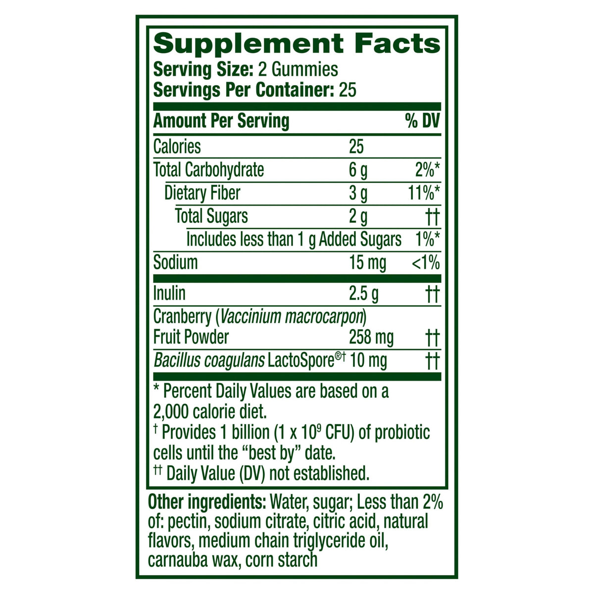 Align Women's Dualbiotic Probiotic Gummies with Cranberry - 50 Gummies - image 6