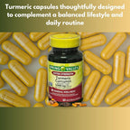 Spring Valley Turmeric and Ginger Supplement 1,000mg - 60 Capsules - image 4