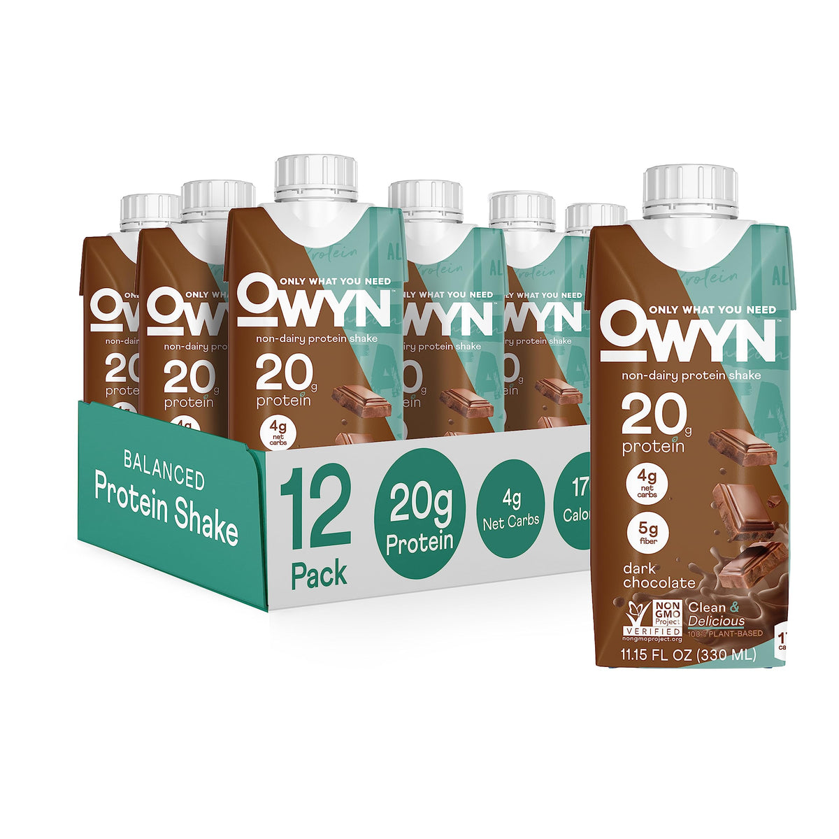 OWYN Only What You Need Vegan Protein Shake - 12 Pack