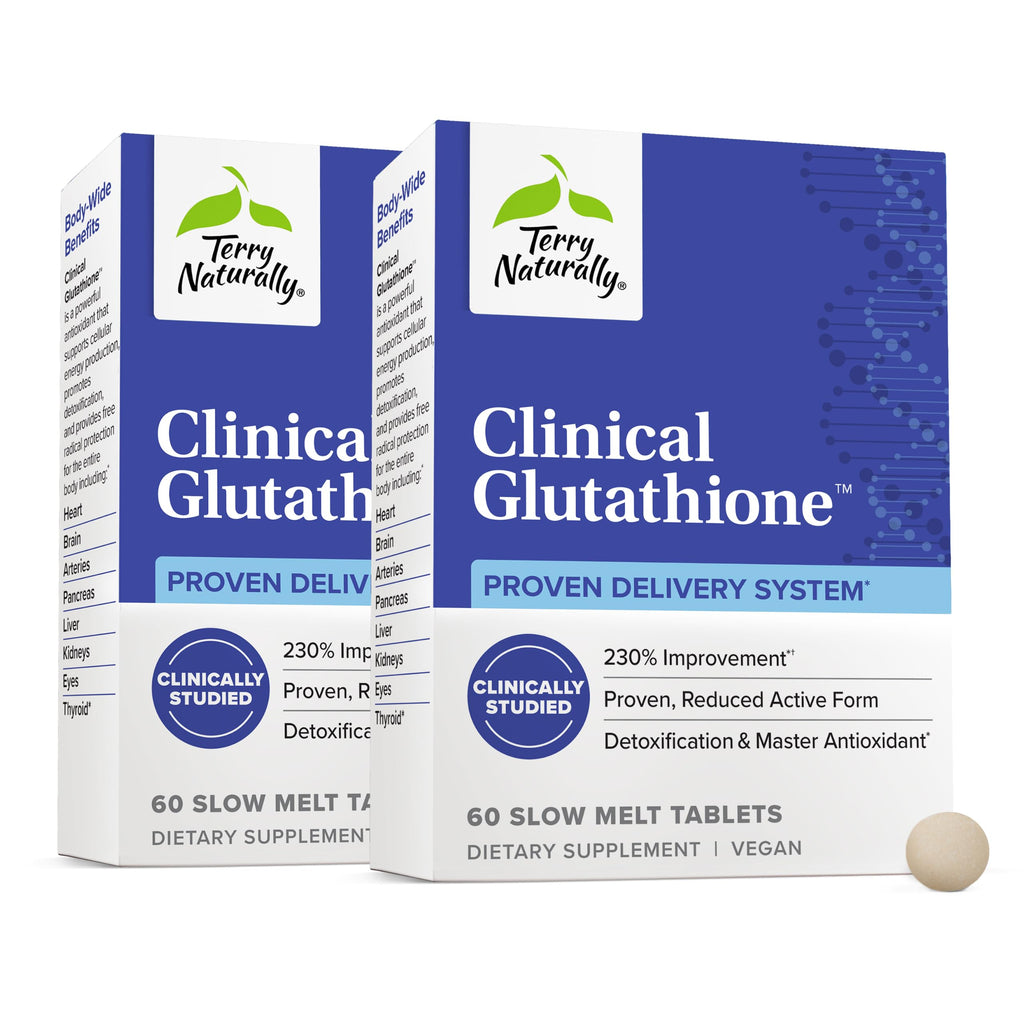 Terry Naturally Clinical Glutathione - Antioxidant Supplement