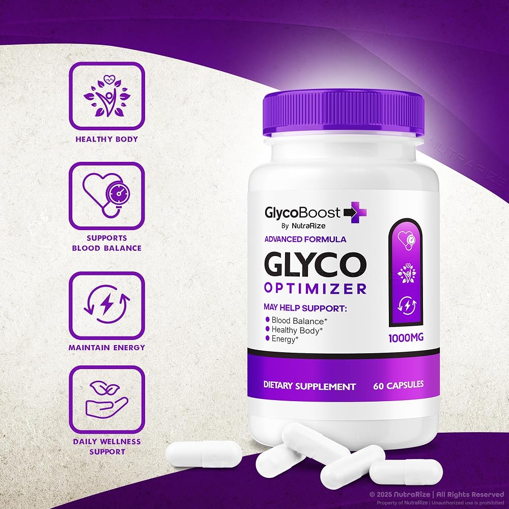 NutraRize GlycoBoost Blood Support Formula - 120 Capsules - image 5