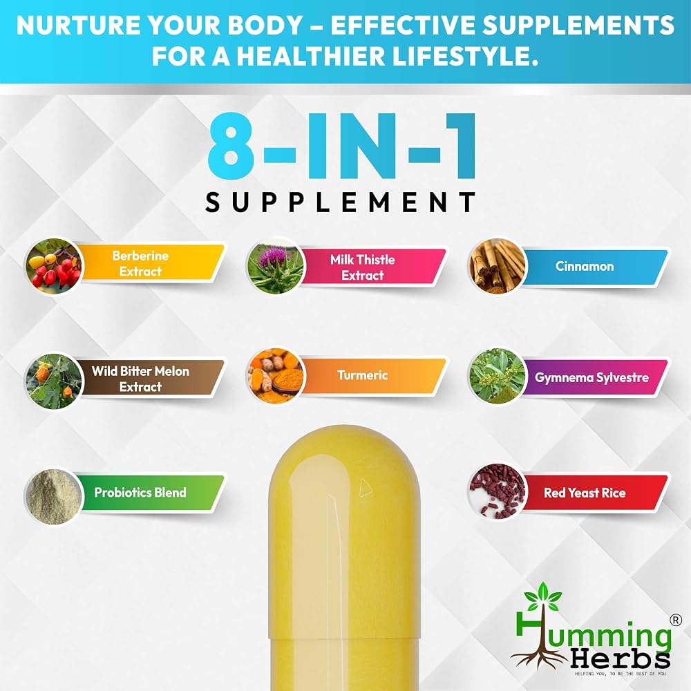 Humming Herbs Berberine Supplement