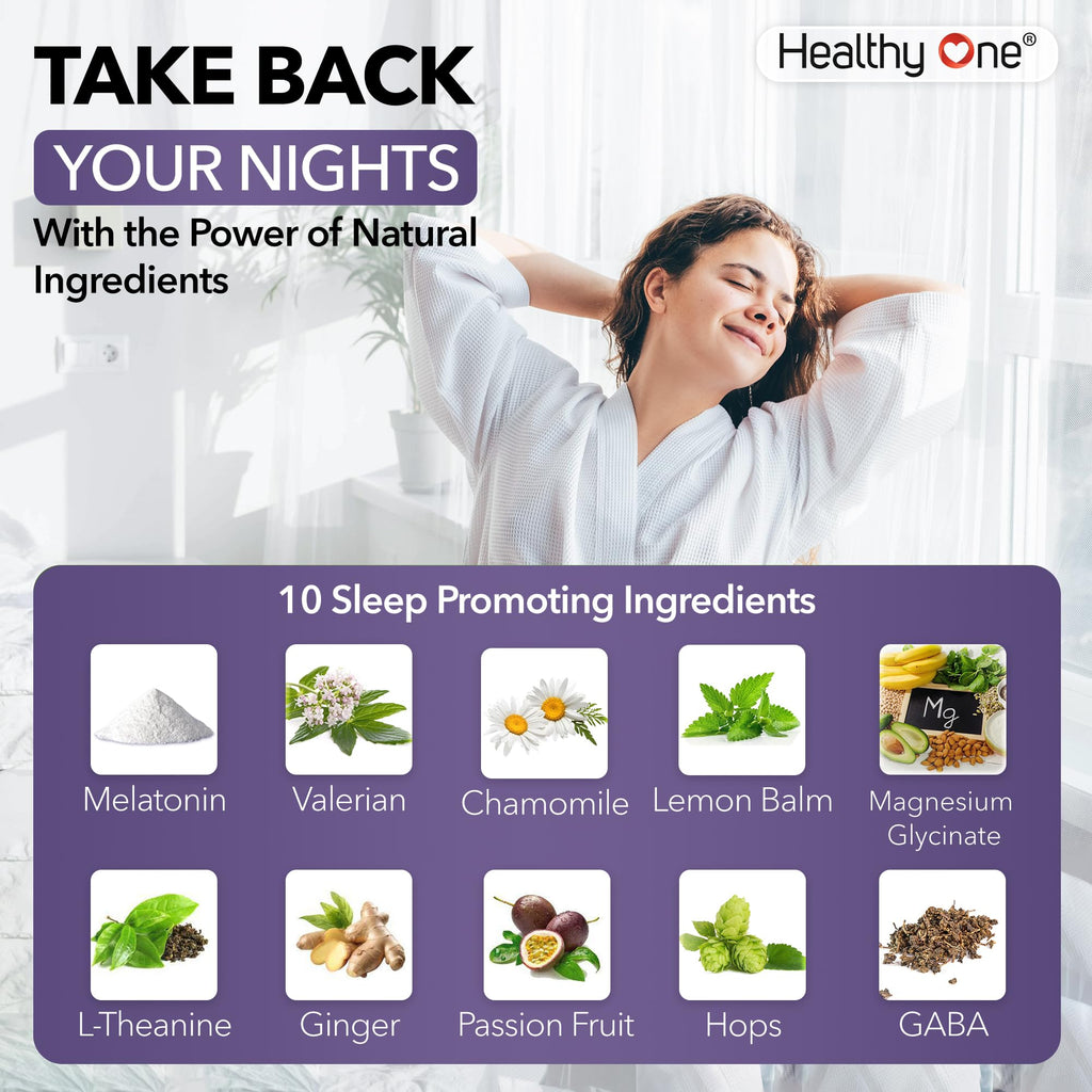 Healthy One Healthy Sleep 10-in-1 Sleep Formula - 60 Capsules - image 4