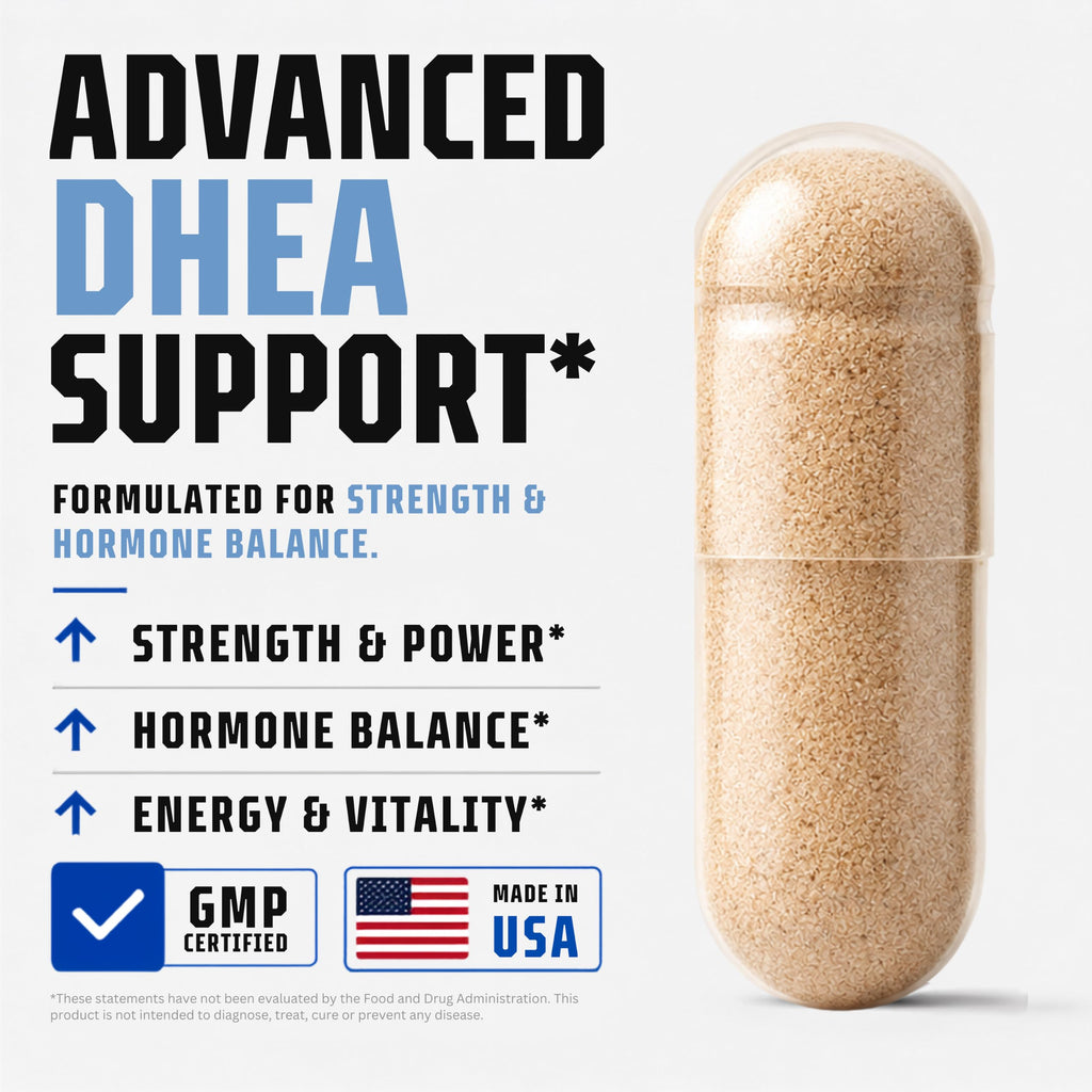 Sheer Strength Labs DHEA 100mg Supplement - 60 Capsules - image 2