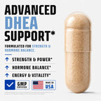 Sheer Strength Labs DHEA 100mg Supplement - 60 Capsules - image 2