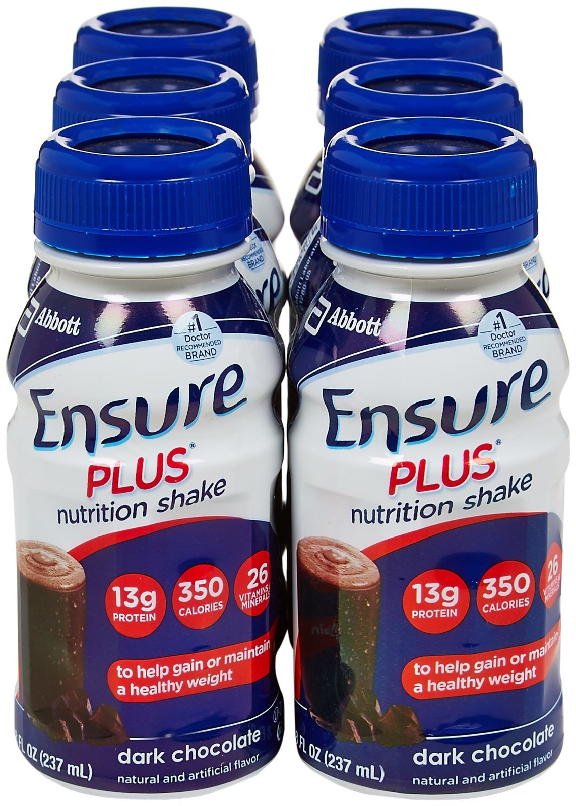 Ensure Plus Nutrition Shake Dark Chocolate - 6 Pack - image 2
