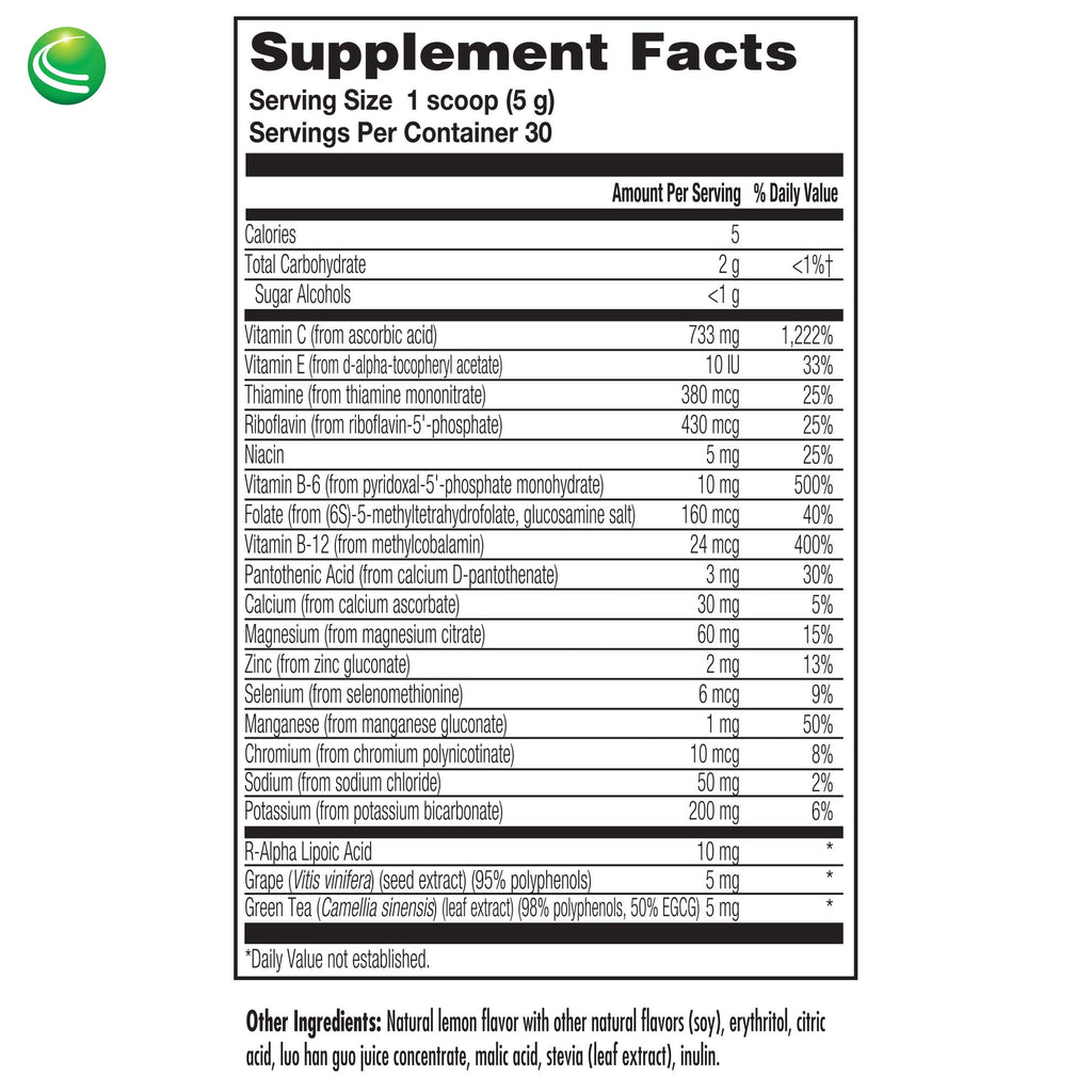 Nutra BioGenesis Electrolyte Plus C Powder - 5.4 oz - image 5