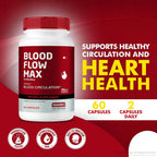 NutraRize Blood Flow Max Capsules for Circulation - 60 Capsules - image 3