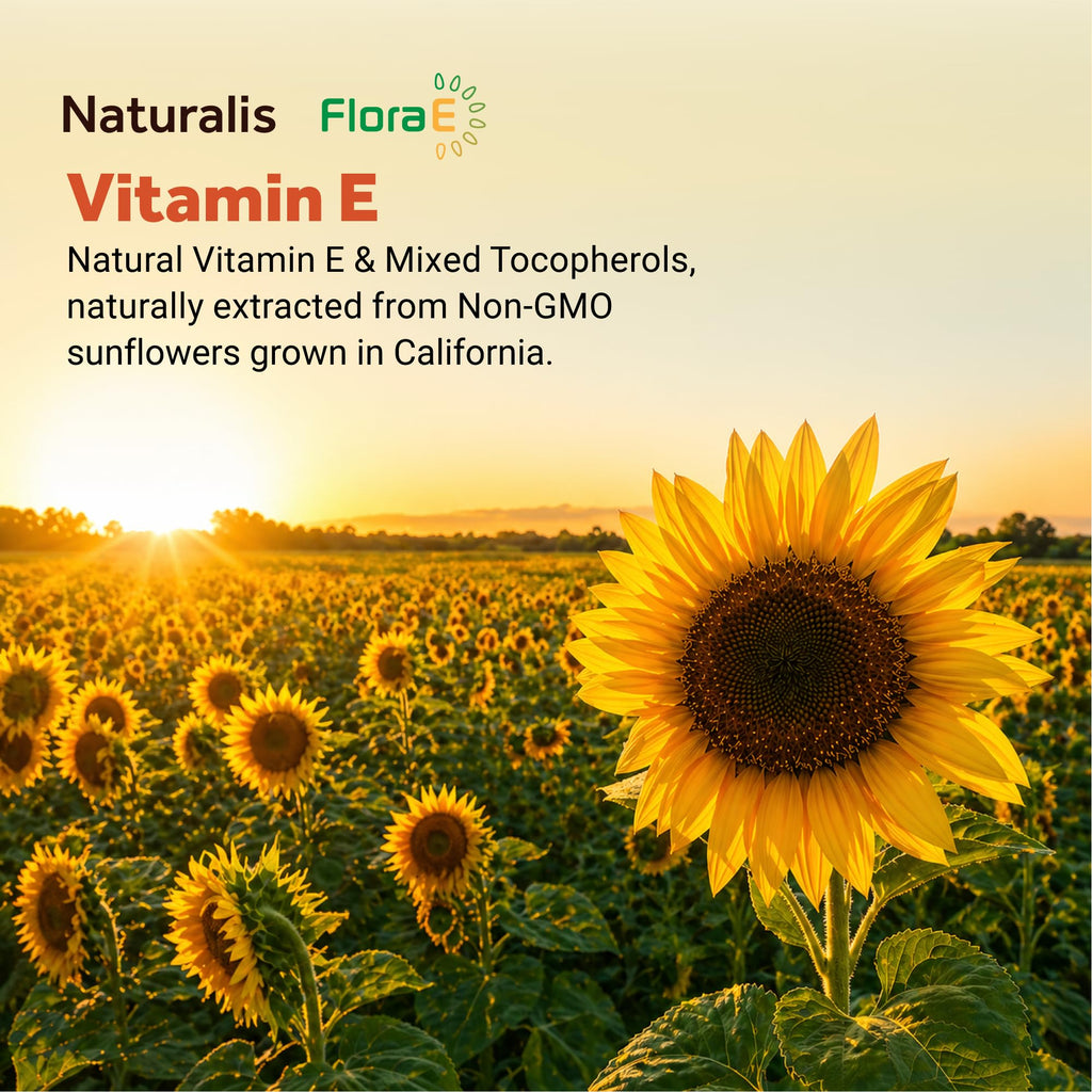 Naturalis Sunflower Vitamin E with Mixed Tocopherols