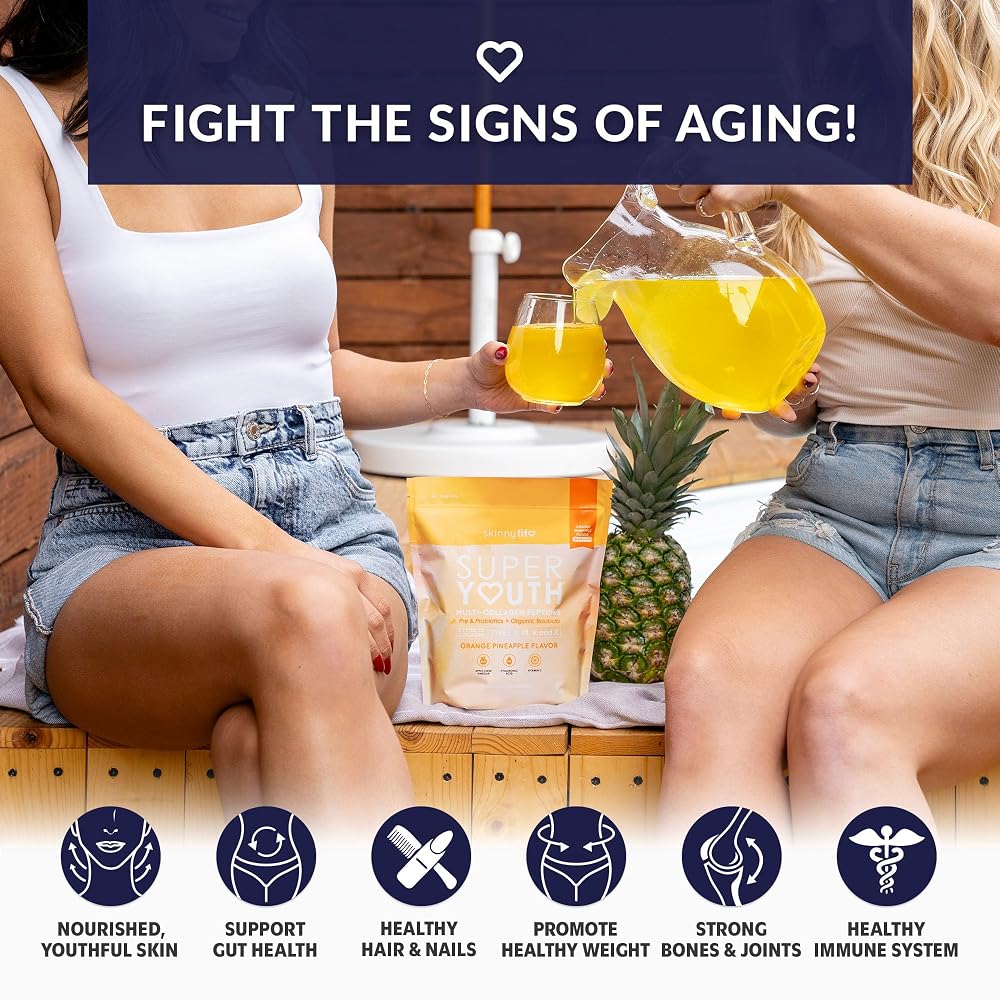 SkinnyFit Super Youth Multi-Collagen Peptides Plus Apple Cider Vinegar