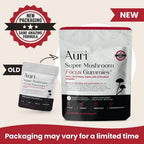 Auri Super Mushroom Focus Gummies with Lion's Mane - 60 Gummies - image 2