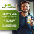 MUSCLE FOOD LABS Z D C Plus Vitamin C, D3 & Zinc - 120 Vegetarian Capsules - image 5