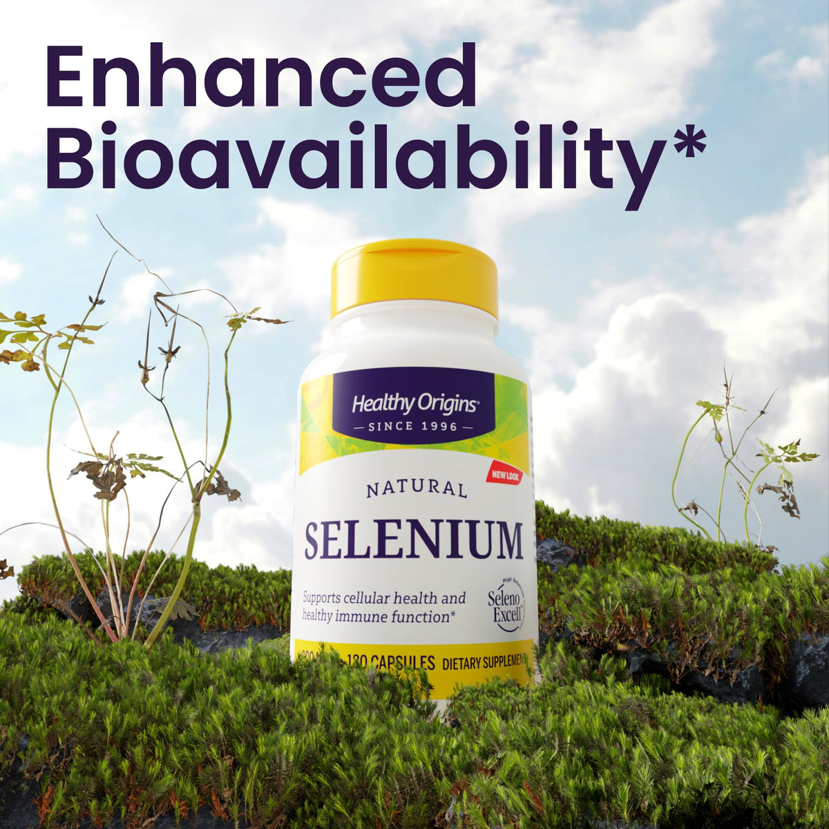 Healthy Origins Selenium 200 mcg SelenoExcell - 180 Capsules - image 4