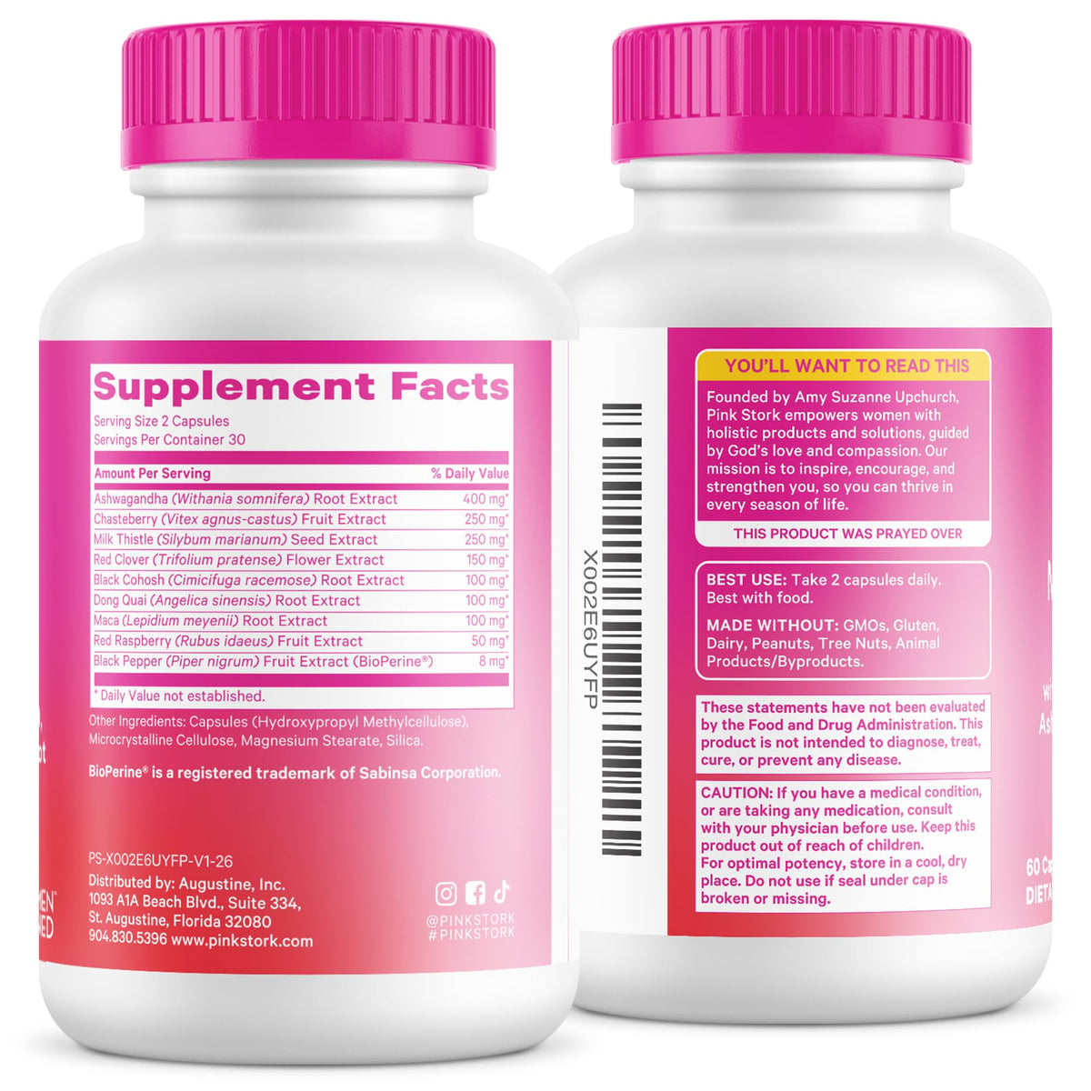 Pink Stork Menopause Support for Women - 60 Capsules - image 9