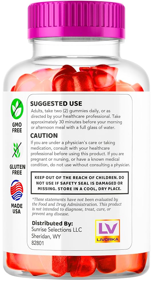 LIVORKA Proton Keto ACV Gummies Advanced Weight Loss - 300 Gummies - image 5