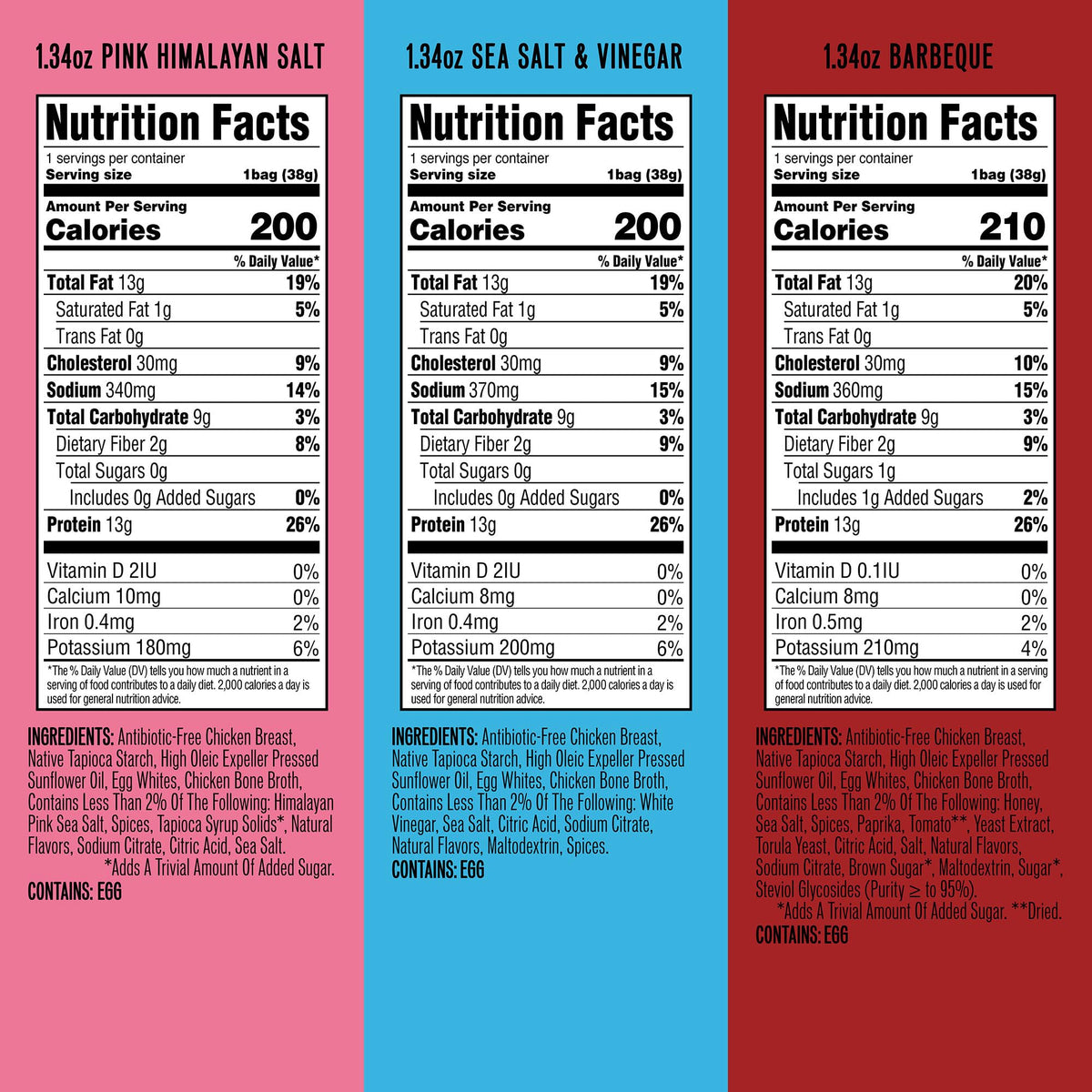 Wilde Chips Protein Chips Variety Pack, 12g Protein - 12 Bags - image 2
