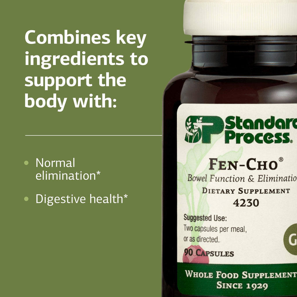 Standard Process Fen-Cho Digestive & Gut Health Supplement - 90 Capsules - image 4