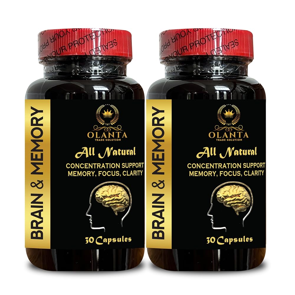 OLANTA TRADE SOLUTION Brain Memory Support - 120 Capsules