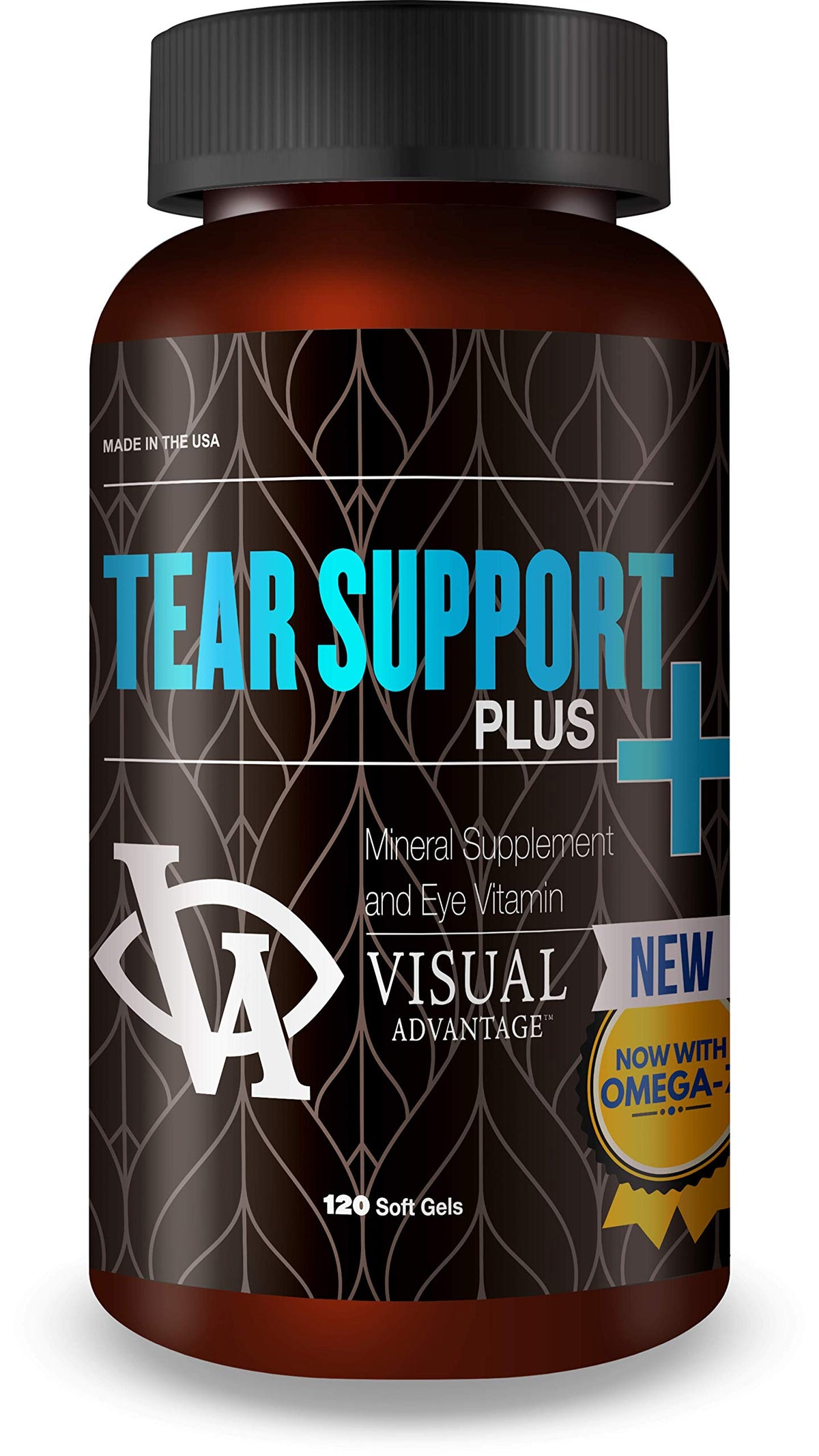 Visual Advantage Tear Support Plus for Dry Eyes - 120 Softgels