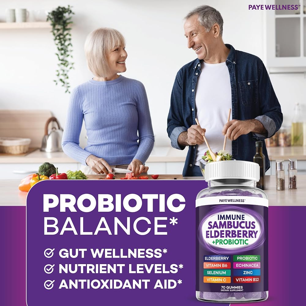 PAYÉ Elderberry Gummies Immune Support