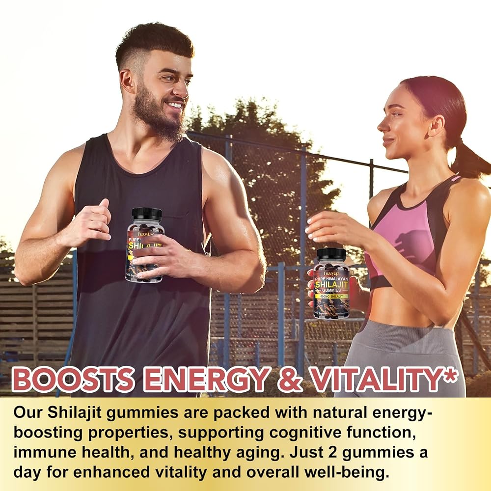 ZhuGuaCo Himalayan Shilajit Gummies Energy & Immune Support - 60 Count - image 7