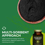 HealthForce SuperFoods Charcoal Supreme - 120 Vegetarian Capsules - image 6