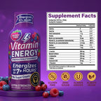 Vitamin Energy Berry Vibe Extra Strength Energy Shot - 48 Pack - image 2