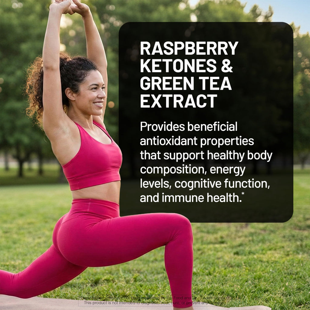 NatureWise Raspberry Ketones Plus with Green Tea Extract - 120 Capsules - image 4