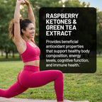 NatureWise Raspberry Ketones Plus with Green Tea Extract - 120 Capsules - image 4