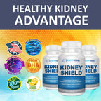 Kidney Restore Kidney Shield Omega 3 Fish Oil - 120 Lemon Softgels - image 9