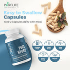 PureLife Organics Pure Neuro Brain Support - 60 Capsules - image 6