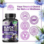 Nature's Strength Black Seed Oil 1000mg - 60 Softgels - image 4