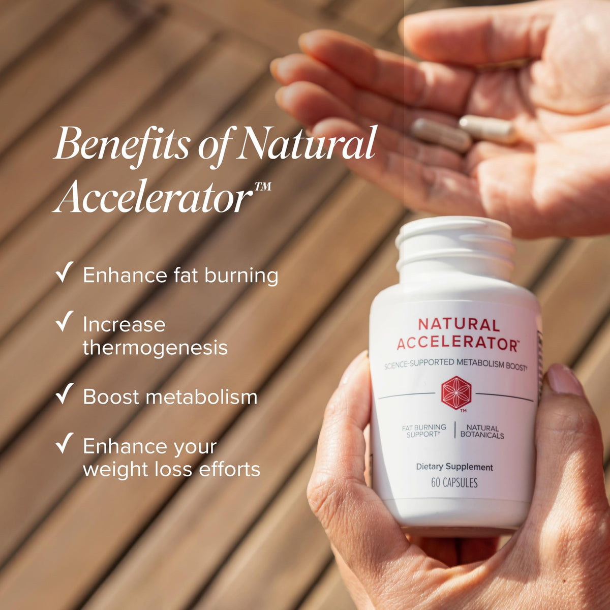 Isagenix Natural Accelerator Metabolism Supplement - 60 Capsules - image 5