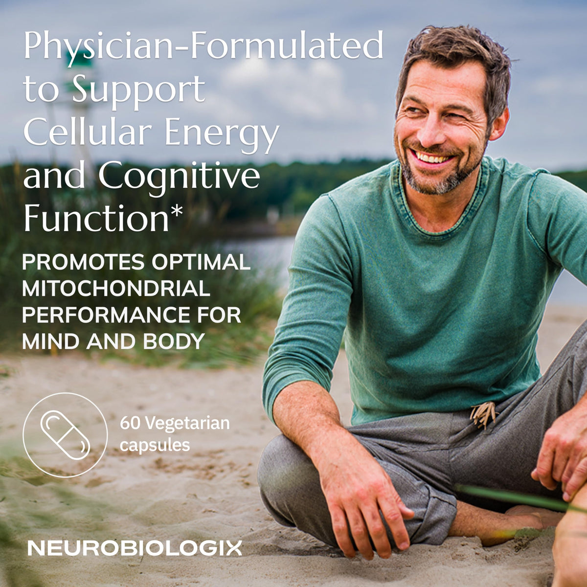 Neurobiologix Mito Cell PQQ Energy & Focus - 60 Capsules - image 3