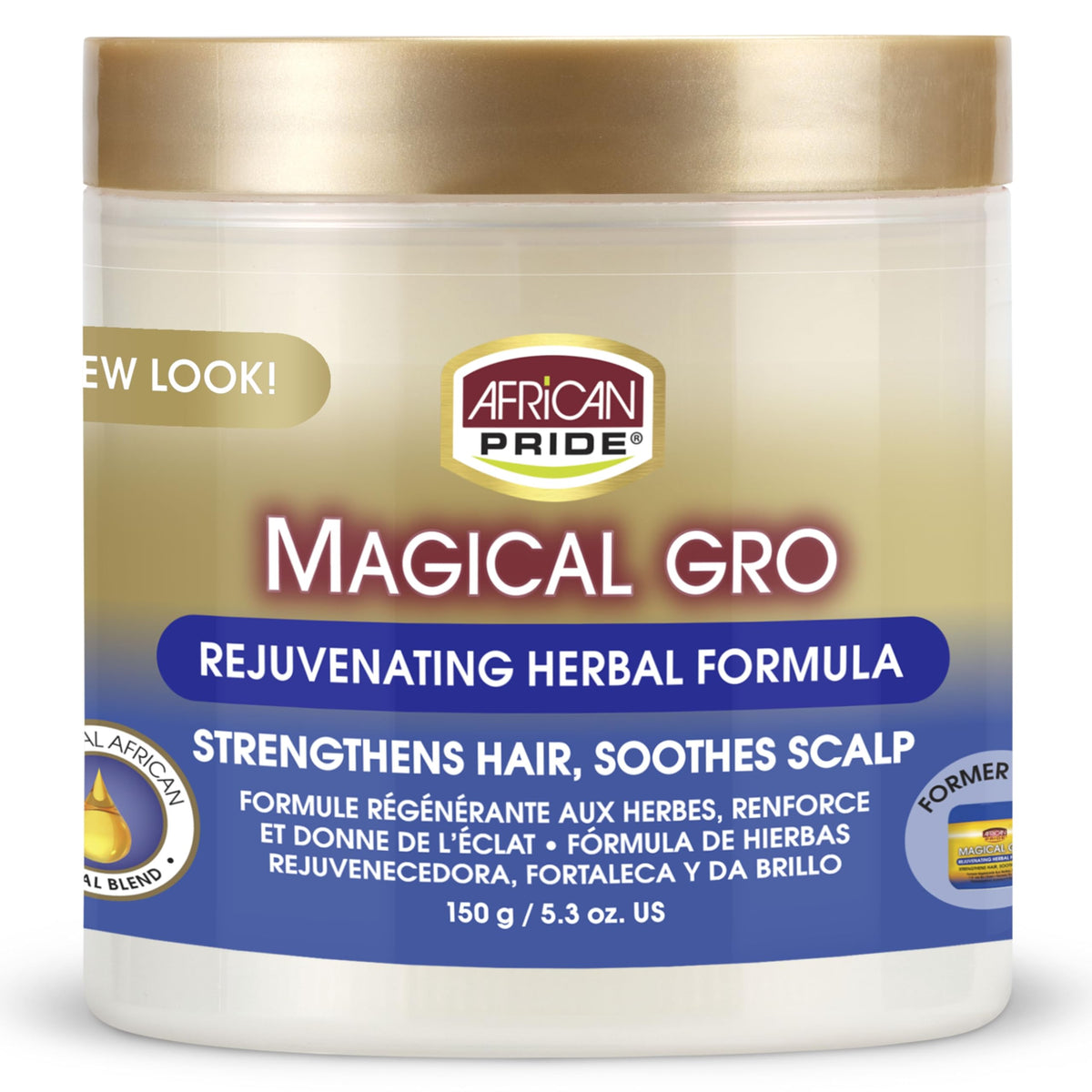 African Pride Magical Gro Rejuvenating Herbal Formula - 2 Pack