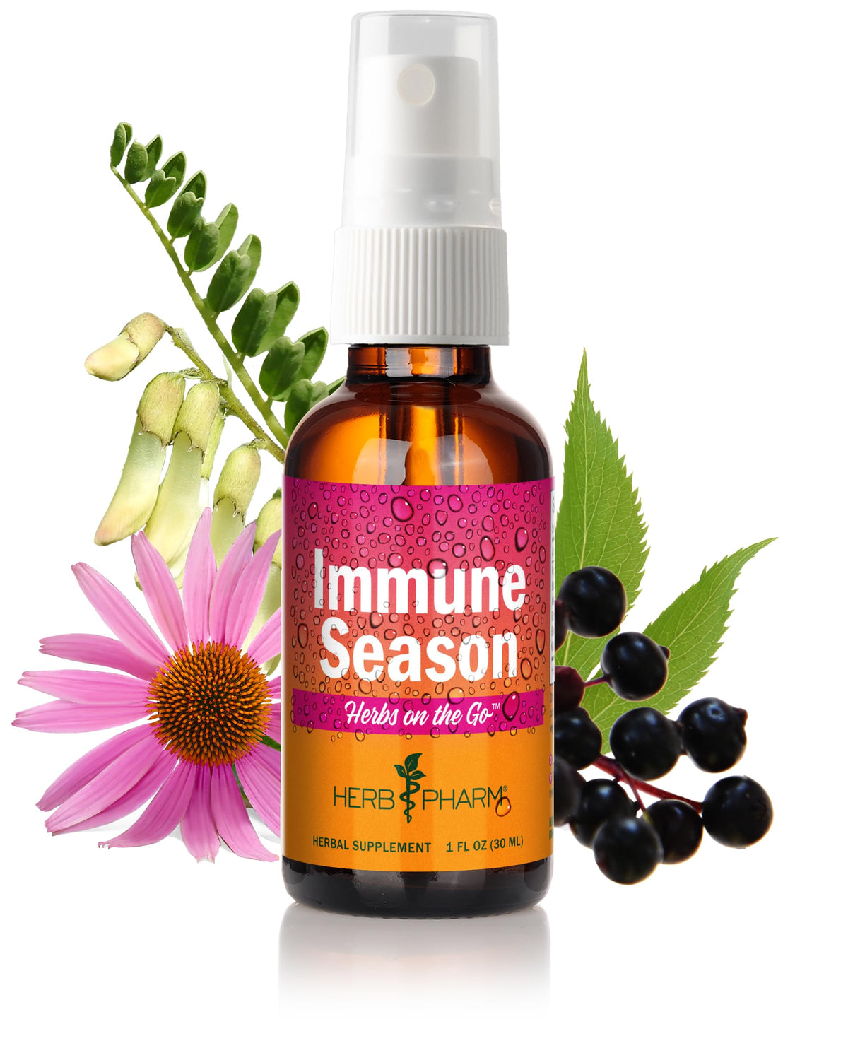 Herb Pharm Herbs on The Go Portable Spray