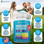 JB Wellness Co Immune Support 8 in 1 Capsules - Zinc Supplement