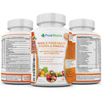 PureNutria Whole Food Multivitamin with Probiotic Enzymes - 120 Caplets - image 6