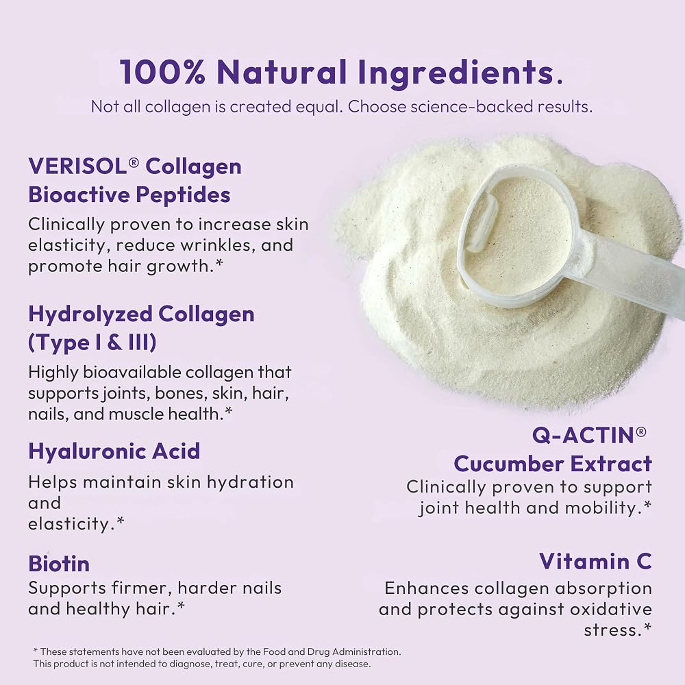 Mida Health VERISOL Collagen Peptides with Vitamin C & Hyaluronic Acid - image 4