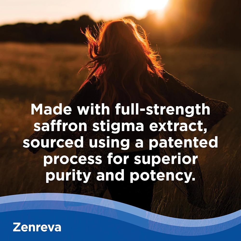 CalmCo Zenreva Pure Saffron Extract Mood Support - 30 Capsules - image 3